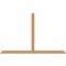 Ekena Millwork Portland Timber Gable Bracket, Western Red Cedar, 84"W x 53"H x 3 1/2"D x 3 1/2"F, 15/12 Pitch GBW084X53X0404POR00SWR - alternate 1
